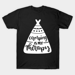 Camping Is My Therapy T-Shirt